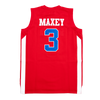 TYRESE MAXEY HIGH SCHOOL BASKETBALL JERSEY (RED)