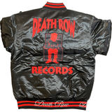 DEATH ROW SATIN JACKET (BLACK)