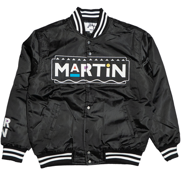 MARTIN SATIN JACKET (BLACK)