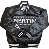 MARTIN SATIN JACKET (BLACK)