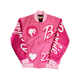 BARBIE VARSITY JACKET (PINK)
