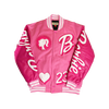 BARBIE VARSITY JACKET (PINK)