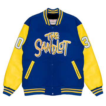 SANDLOT RODRIGUEZ VARSITY JACKET (BLUE/GOLD)