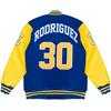 SANDLOT RODRIGUEZ VARSITY JACKET (BLUE/GOLD)