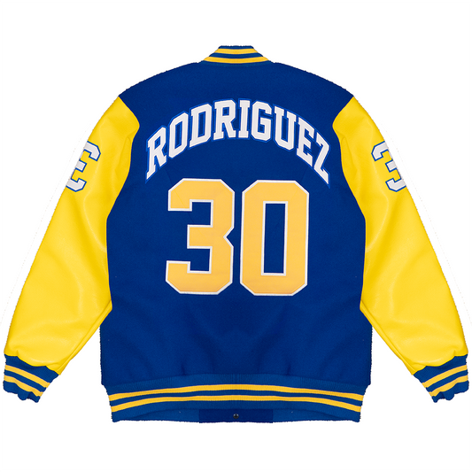 SANDLOT RODRIGUEZ VARSITY JACKET (BLUE/GOLD)