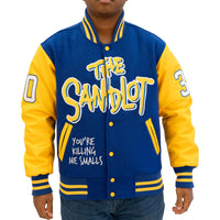 SANDLOT RODRIGUEZ VARISTY JACKET (BLUE/GOLD)
