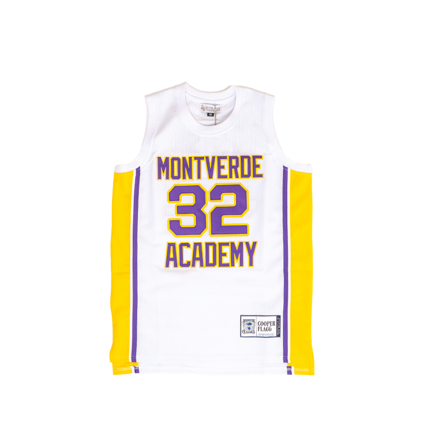 COOPER FLAGG MONTVERDE ACADEMY BASKETBALL JERSEY (WHITE)