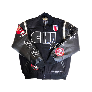 CHICAGO AMERICAN GIANTS VARSITY JACKET (BLACK)