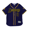 LEGEND KOBE BRYANT BUTTON DOWN BASEBALL JERSEY (PURPLE)