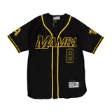 LEGEND KOBE BRYANT MAMBA SNAKESKIN BASEBALL JERSEY (BLACK)