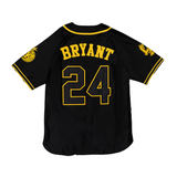 LEGEND KOBE BRYANT MAMBA SNAKESKIN BASEBALL JERSEY (BLACK)