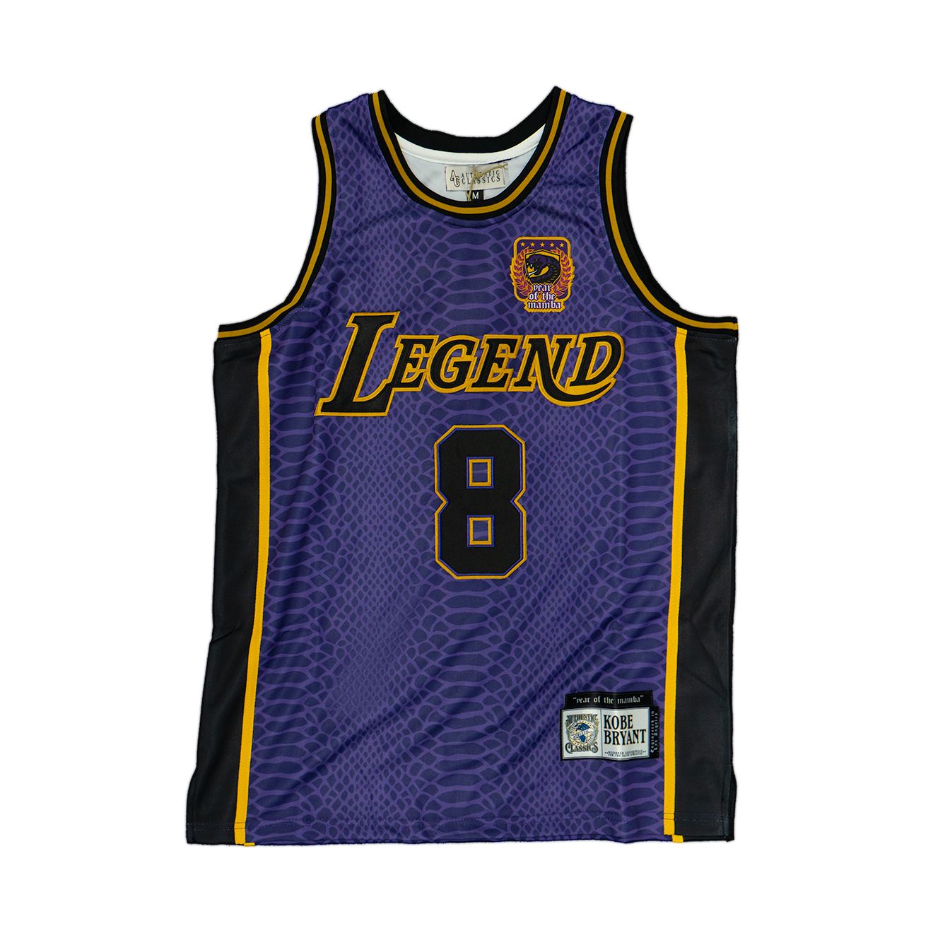 KOBE BRYANT YEAR OF THE MAMBA BASKETBALL JERSEY (EGGPLANT)