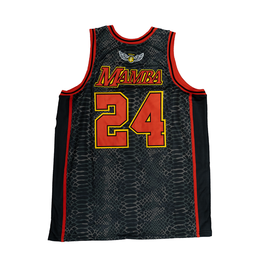 KOBE BRYANT ITALIAN CAMO BASKETBALL JERSEY (BLACK)