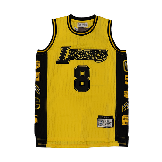 KOBE BRYANT LA AWAY BASKETBALL JERSEY (YELLOW)