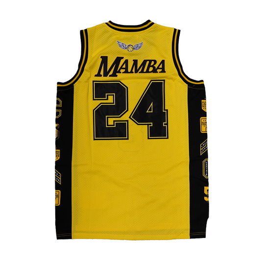 KOBE BRYANT LA AWAY BASKETBALL JERSEY (YELLOW)