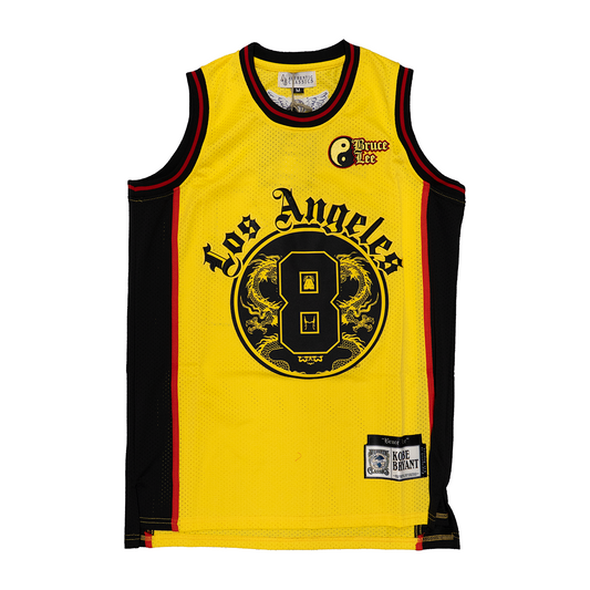 KOBE BRYANT BRUCE LEE BASKETBALL JERSEY (YELLOW)