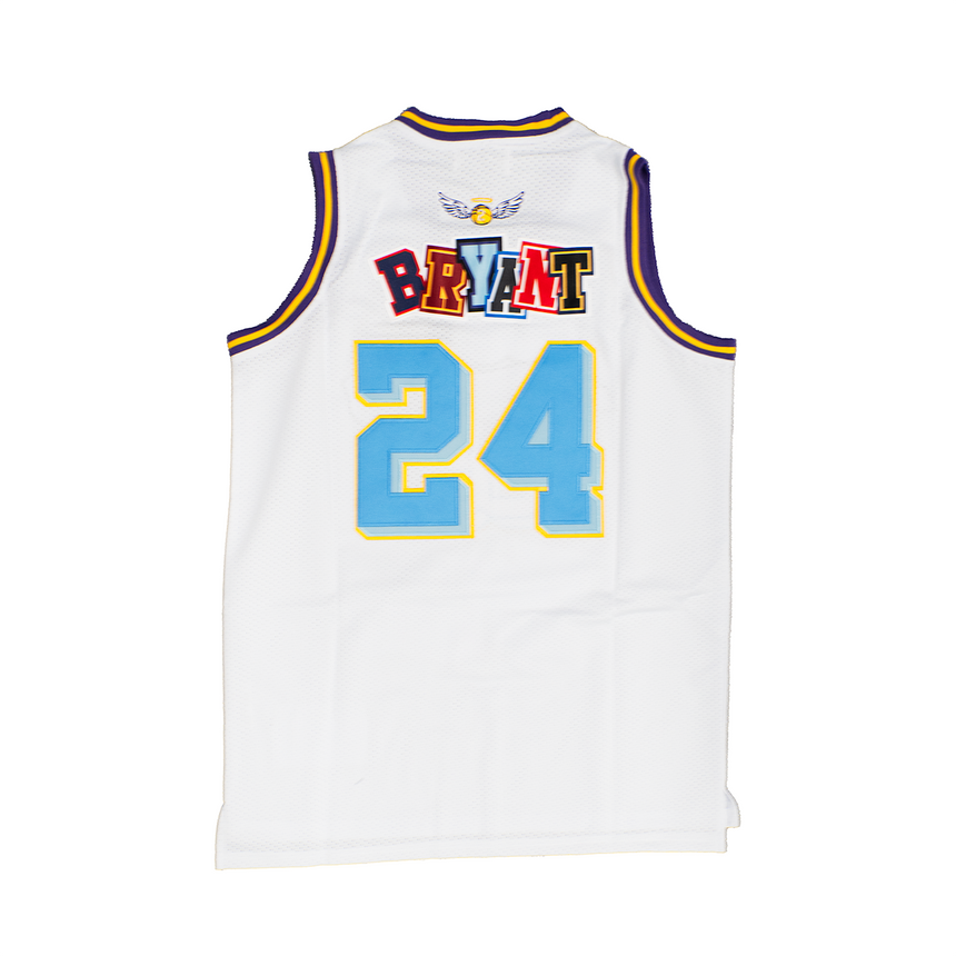 KOBE BRYANT WHAT THE KOBE BASKETBALL JERSEY (WHITE)
