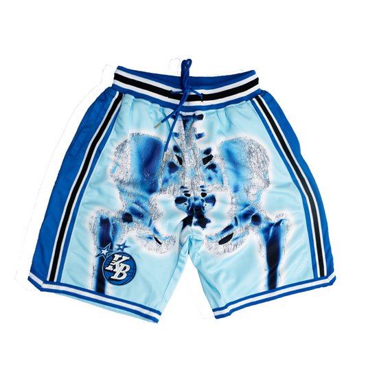 KOBE BRYANT XRAY BASKETBALL SHORTS (LIGHT BLUE)