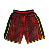 KOBE BRYANT YEAR OF THE MAMBA UNIVERSITY BASKETBALL SHORTS (RED)