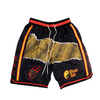 KOBE BRYANT BRUCE LEE BASKETBALL SHORTS (YELLOW)