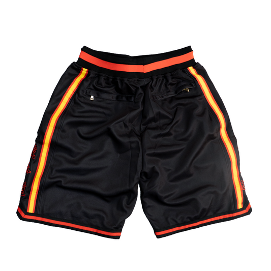KOBE BRYANT BRUCE LEE BASKETBALL SHORTS (YELLOW)