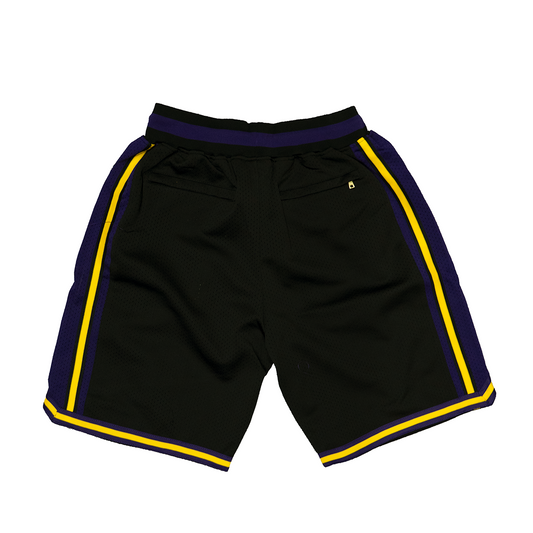 KOBE BRYANT LEGEND BASKETBALL SHORTS (BLACK/PURPLE)