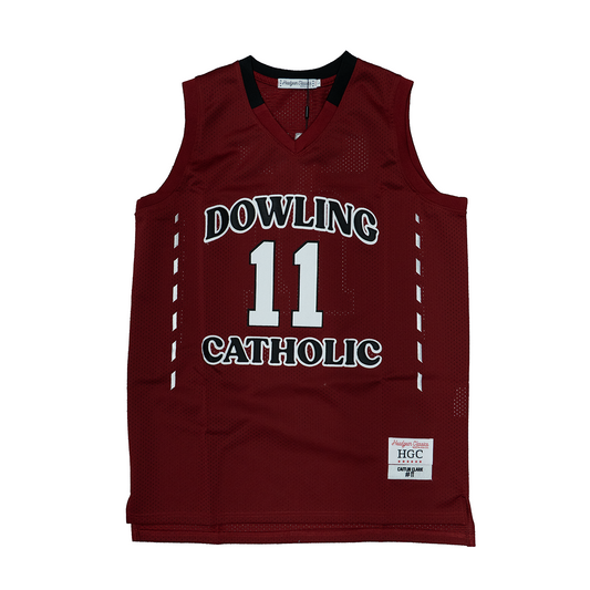 CAITLIN CLARK HIGH SCHOOL BASKETBALL JERSEY (MAROON)