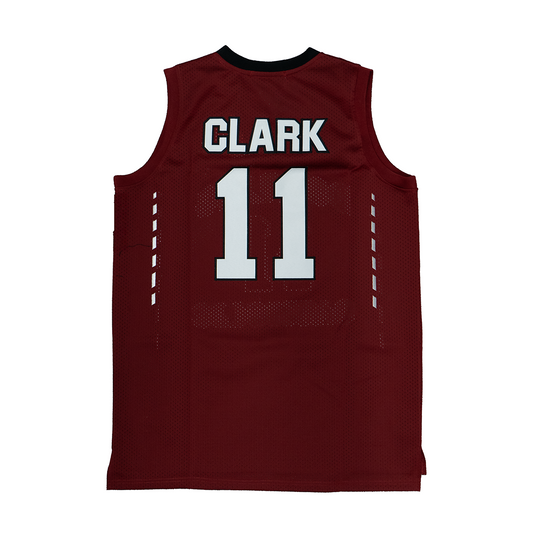 CAITLIN CLARK HIGH SCHOOL BASKETBALL JERSEY (MAROON)