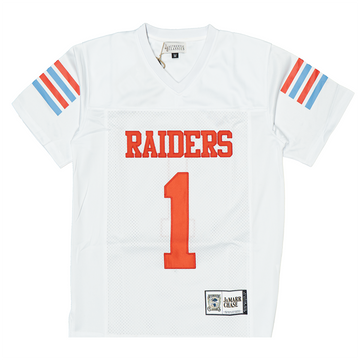 YOUTH JA MARR CHASE RAIDERS HIGH SCHOOL FOOTBALL JERSEY (WHITE)