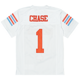 JA MARR CHASE RAIDERS HIGH SCHOOL FOOTBALL JERSEY (WHITE)