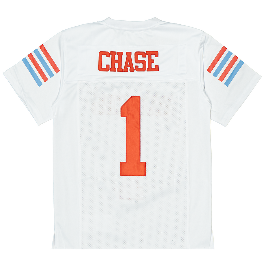 JA MARR CHASE RAIDERS HIGH SCHOOL FOOTBALL JERSEY (WHITE)