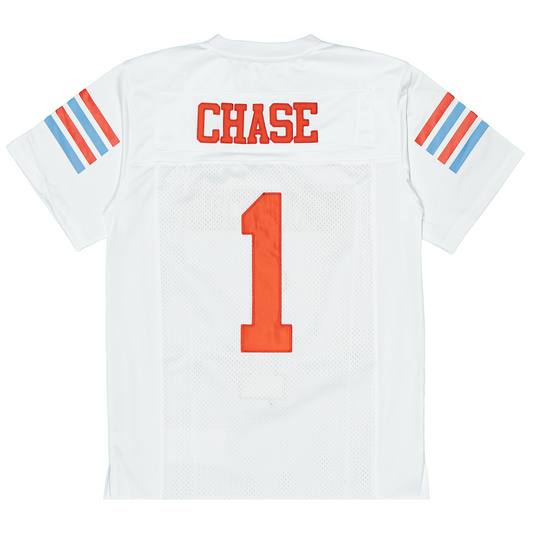 YOUTH JA MARR CHASE RAIDERS HIGH SCHOOL FOOTBALL JERSEY (WHITE)