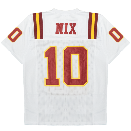BO NIX INDIANS HIGH SCHOOL FOOTBALL JERSEY (WHITE)