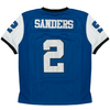 SHEDEUR SANDERS HIGH SCHOOL FOOTBALL JERSEY (ROYAL BLUE)