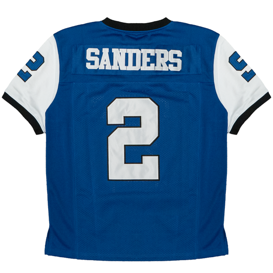 SHEDEUR SANDERS HIGH SCHOOL FOOTBALL JERSEY (ROYAL BLUE)
