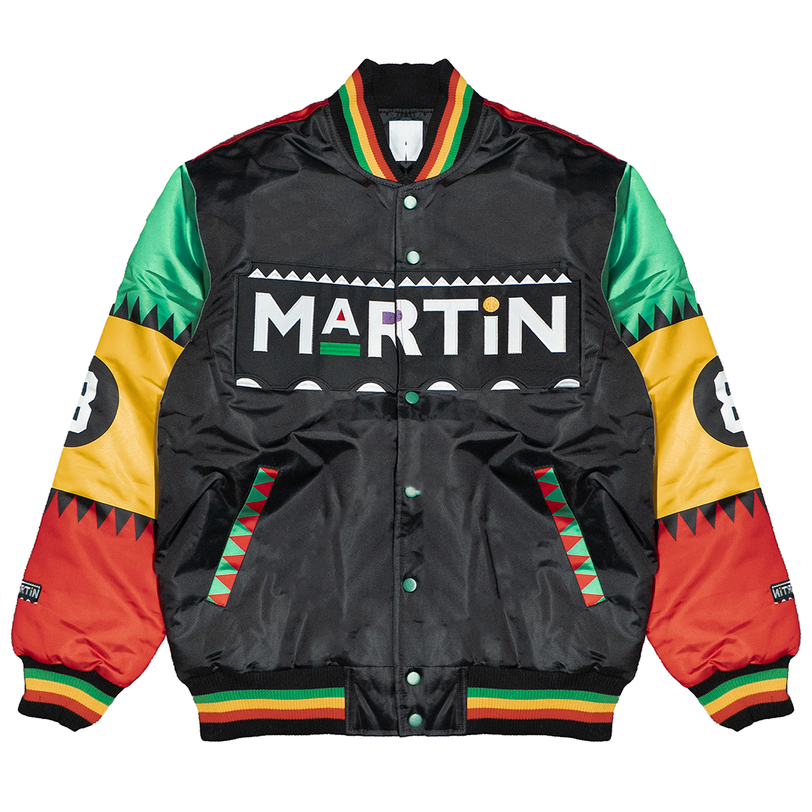 MARTIN 8BALL SATIN JACKET