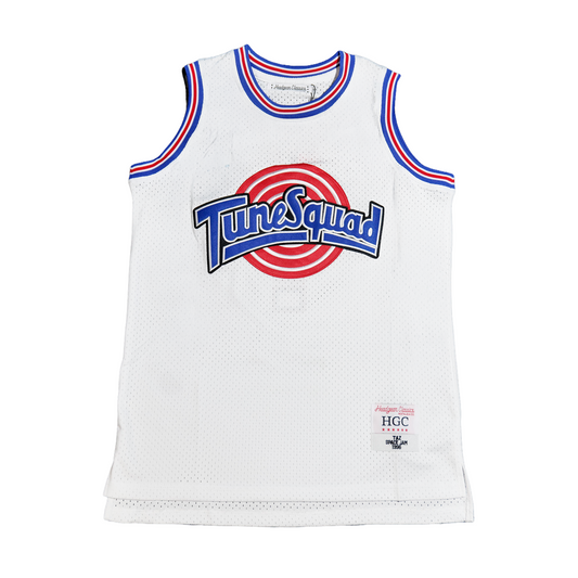 TUNESQUAD TAZ WHITE BASKETBALL JERSEY