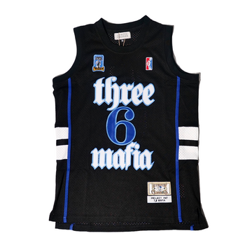 THREE 6 MAFIA BASKETBALL JERSEY
