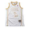 DRAKE OVO BASKETBALL JERSEY (WHITE)