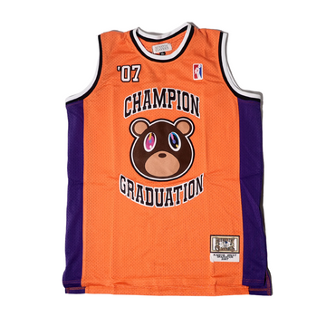 GRADUATION PINK BASKETBALL JERSEY