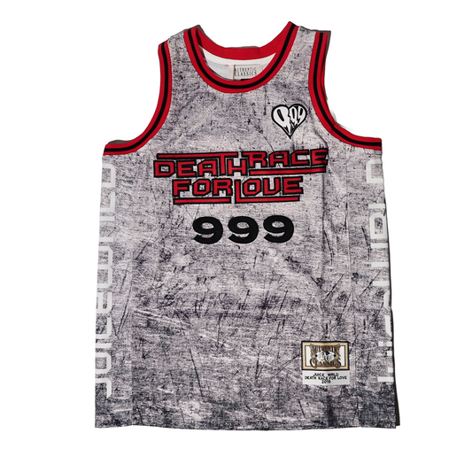 JUICE WRLD BEATH RACE FOR LOVE BASKETBALL JERSEY