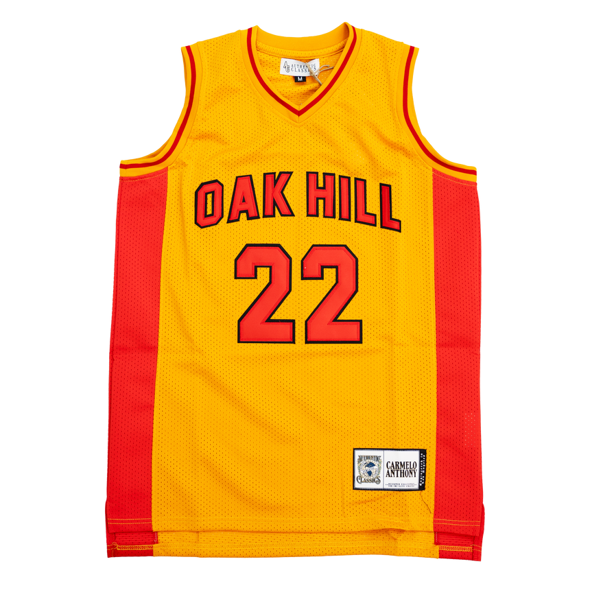 Carmelo Anthony High School Basketball Jersey (YELLOW/RED)