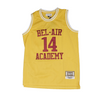 BEL-AIR ACADEMY WILL SMITH GOLD BASKETBALL JERSEY