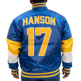 SLAPSHOT STEVE HANSON SATIN JACKET