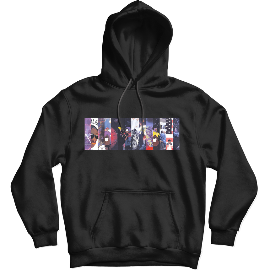 UZI DISCOGRAPHY HOODIE (BLACK)