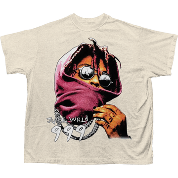 JUICE WORLD BIG HEAD T-SHIRT (CREAM)