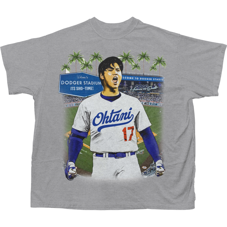 OHTANI STADIUM T-SHIRT (CHARCOAL)