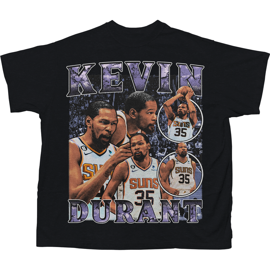 KEVIN DURANT COLLAGE T-SHIRT (BLACK)