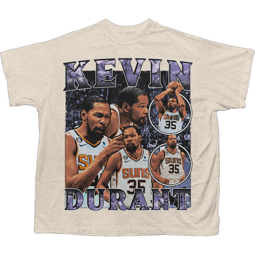 KEVIN DURANT COLLAGE T-SHIRT (CREAM)
