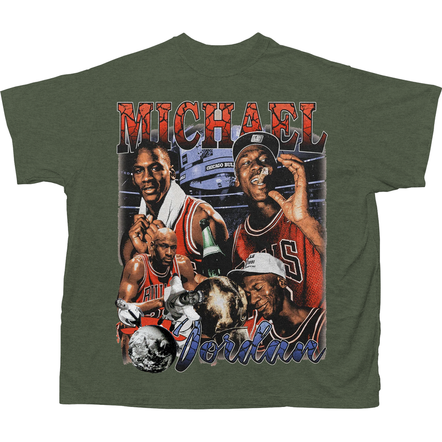 JORDAN CELEBRATION T-SHIRT (MILITARY GREEN)